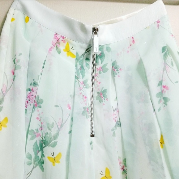 🍒NWT🍒 TED BAKER SORBET FULL MINI SKIRT - Picture 3 of 6